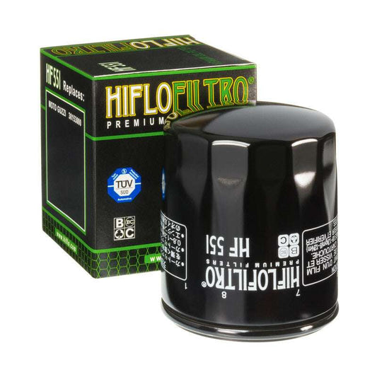 Filtro de aceite Hiflofiltro HF551 para moto