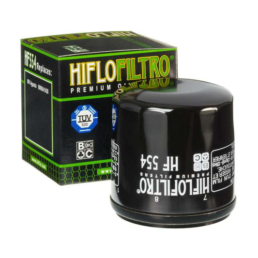 Filtro de aceite Hiflofiltro HF554 para moto