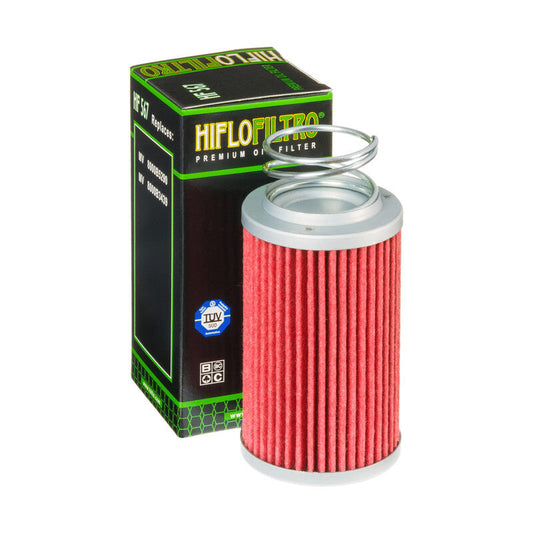 Filtro de aceite Hiflofiltro HF567 para moto