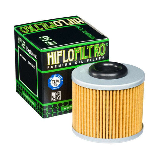 Filtro de aceite Hiflofiltro HF569 para moto