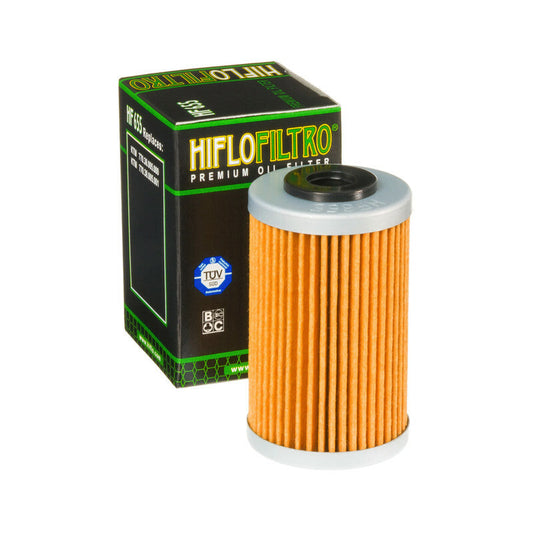 Filtro de aceite Hiflofiltro HF655 para moto