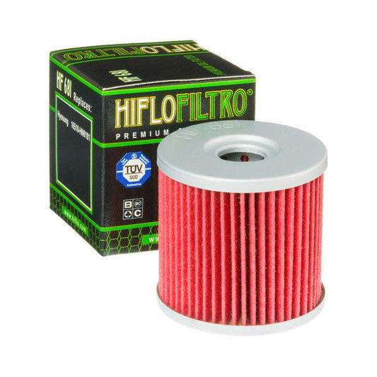 Filtro de aceite Hiflofiltro HF681 para moto