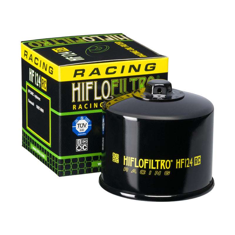 Filtro de aceite Hiflofiltro HF124RC para moto