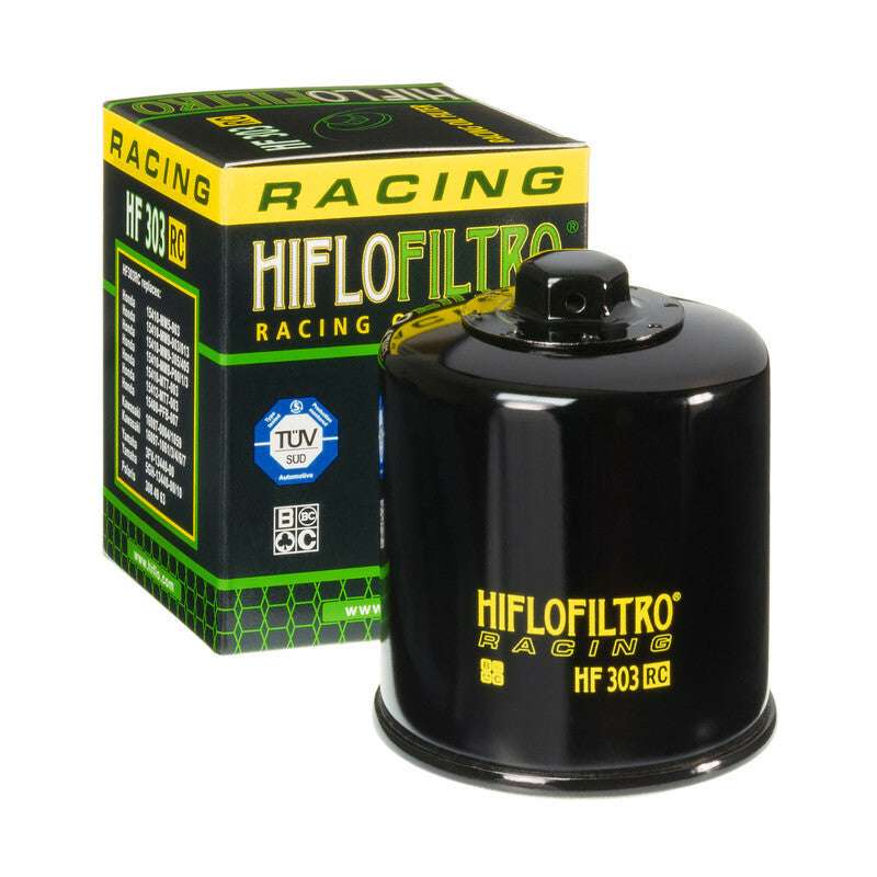 Filtro de aceite Hiflofiltro HF303RC para moto