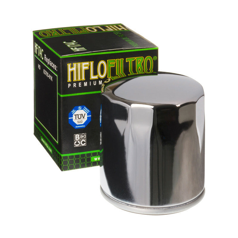Filtro de aceite Hiflofiltro HF174C para moto