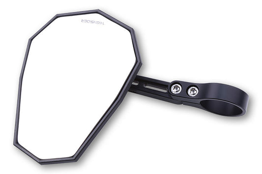 Retrovisor de manillar HIGHSIDER Stealth-X5 (corto) - MOTO ATELIER