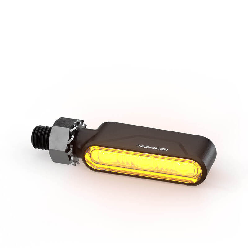 Juego de intermitentes LED HIGHSIDER Esagano-RS - 3en1 - MOTO ATELIER