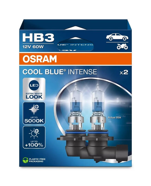 Bombilla OSRAM Cool Blue Intense HB3 12V/60W - X2 - MOTO ATELIER