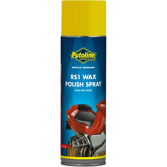 Cera de pulido Putoline RS1 Wax Polish 500ml, abrillantador protector para motos y vehículos