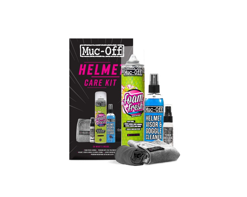 Kit cuidado cascos MUC-OFF Premium Helmet Care Kit 