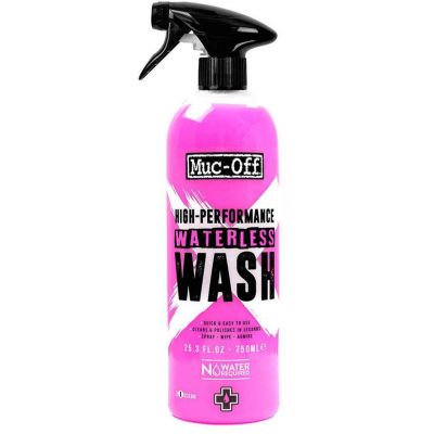 Limpiador en seco 750ml MUC-OFF (High-Performance Waterless Wash) para moto