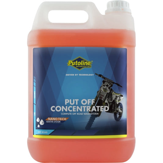 Limpiador concentrado Putoline Put Off 5L, elimina suciedad y grasa de la moto 