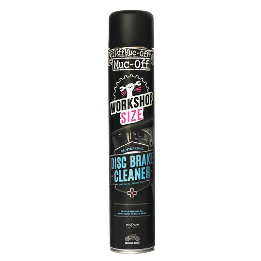 Spray limpia frenos 750ml MUC-OFF Disc Brake Cleaner para componentes motor y frenos tamaño grande
