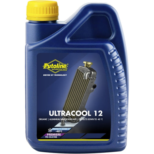 Liquido refrigerante Putoline Ultracool 12 1L, anticongelante de larga duracion para motores 