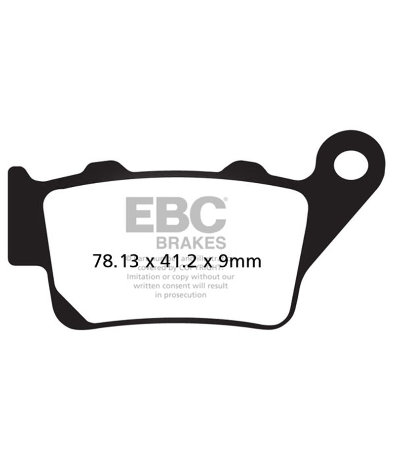 Pastillas de freno EBC FA213V Semi Sinterizada