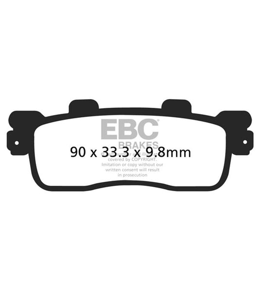 Pastillas de freno EBC SFAC498 Carbono Scooter*