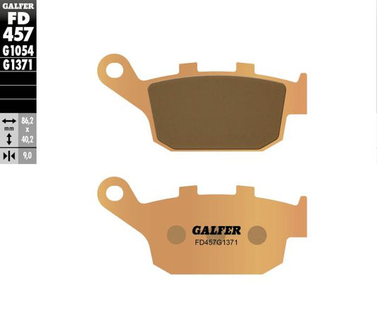 PASTILLAS DE FRENO GALFER SINTERIZADA  FD457-G1371  MOTO 