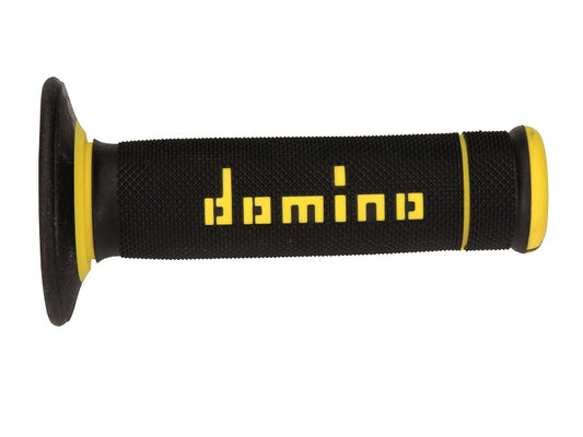 PUÑOS DOMINO OFF ROAD X-TREME   D 22 MM L 118 MM PARA MOTOCICLETA COLOR NEGRO Y AMARILLO