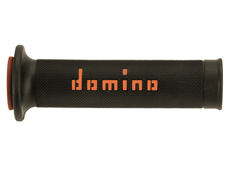 PUÑOS DOMINO ON ROAD ABIERTOS COLOR NEGRO Y NARANJA