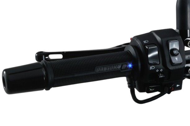 Puños calefactables DAYTONA 4 niveles - Ø22,2mm